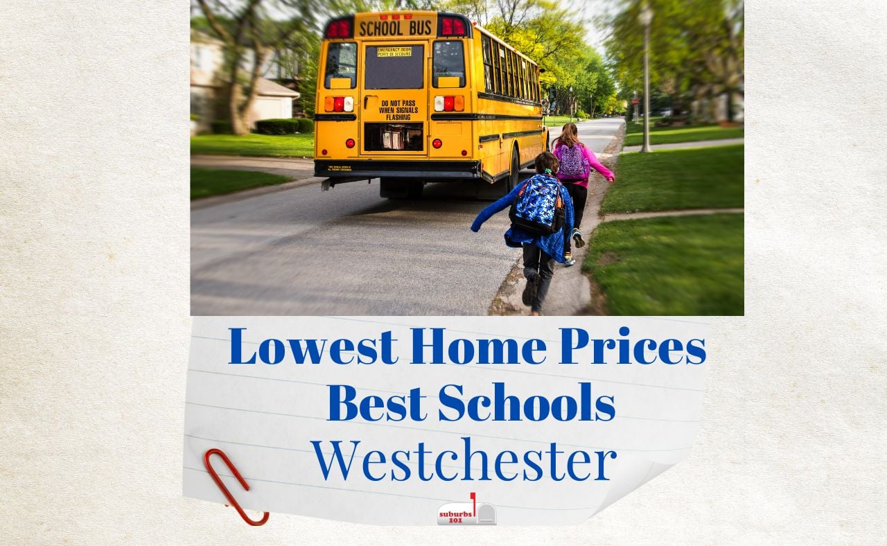 Westchester Towns with Lowest Home Prices and Best Schools 2023