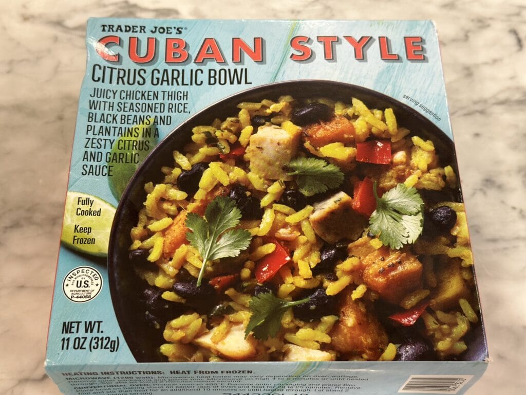 Trader Joe's cuban style bowl