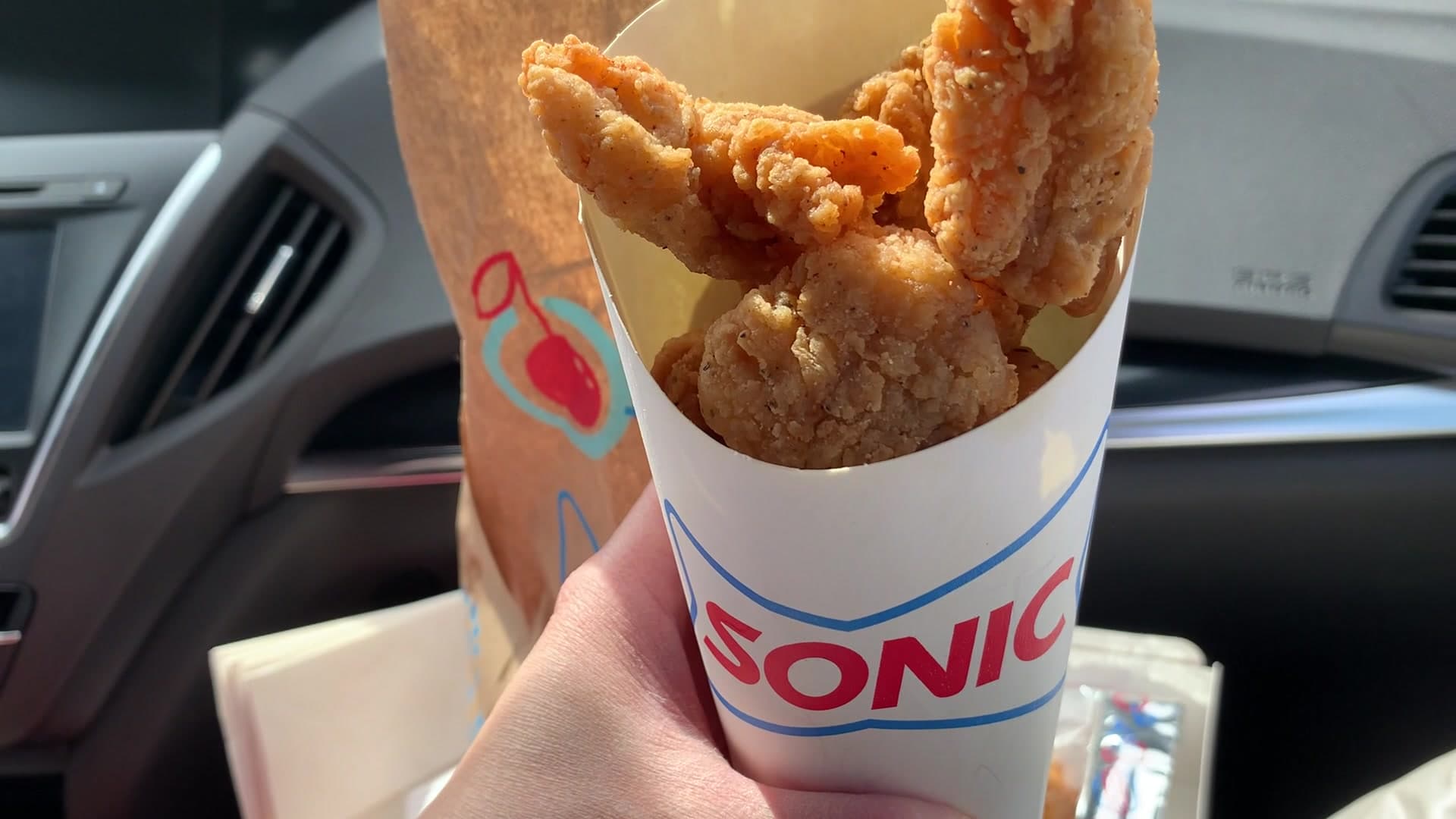 Sonic Popcorn Chicken Suburbs 101