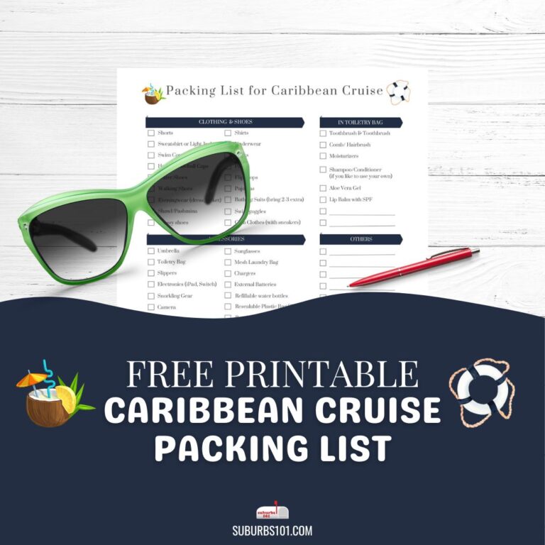 How to Pack Like a Pro for a Caribbean Cruise (Free Packing List ...