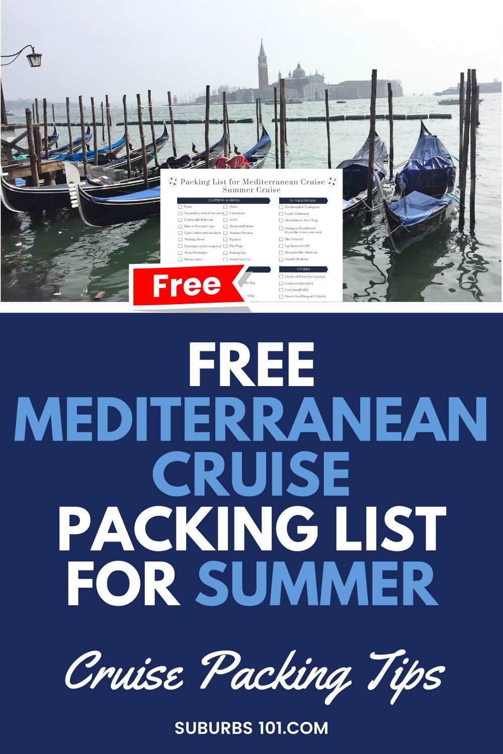 Everything You Need to Pack for Summer Mediterranean Cruise (Free ...