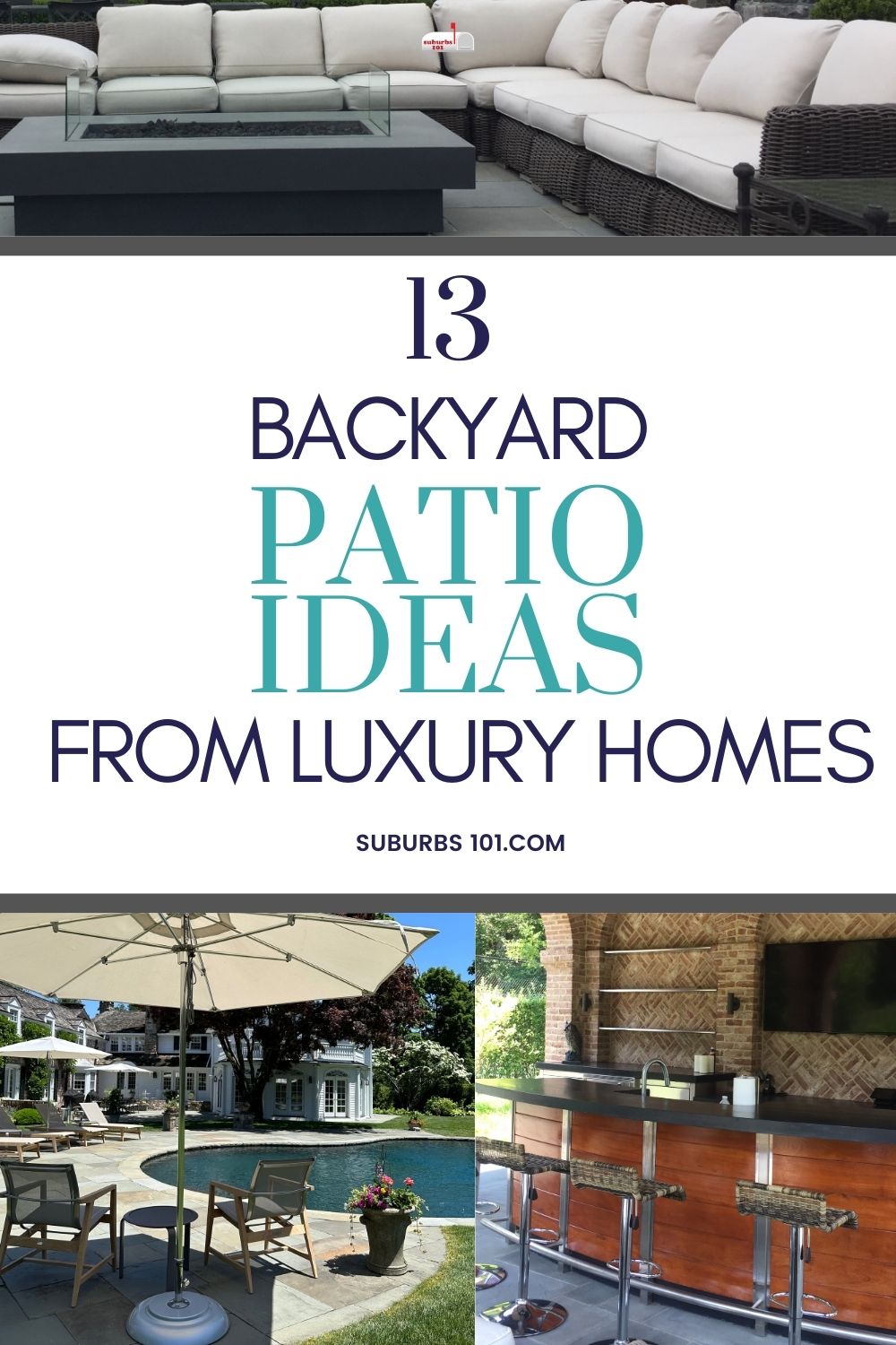 13 Stunning Backyard Patio Designs You'll Wish You Have - Suburbs 101