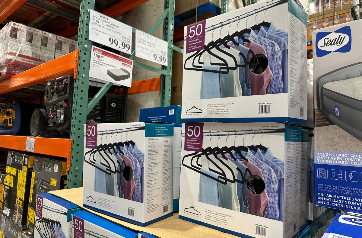 Clothes Hangers At Costco