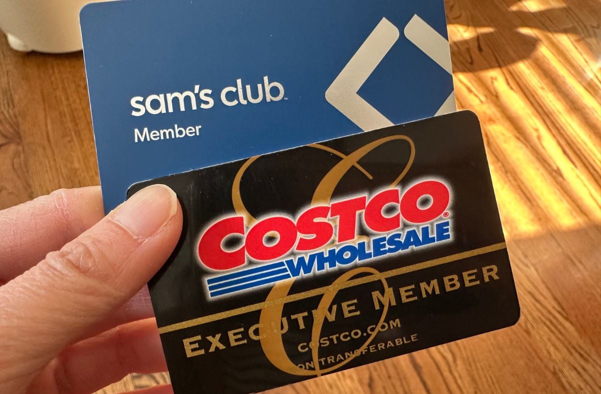 Sams club and costco cards