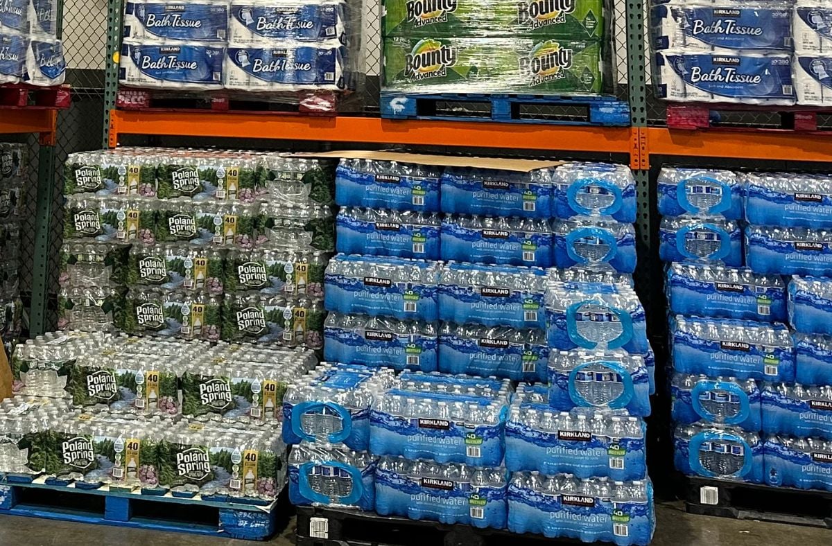 bottled water