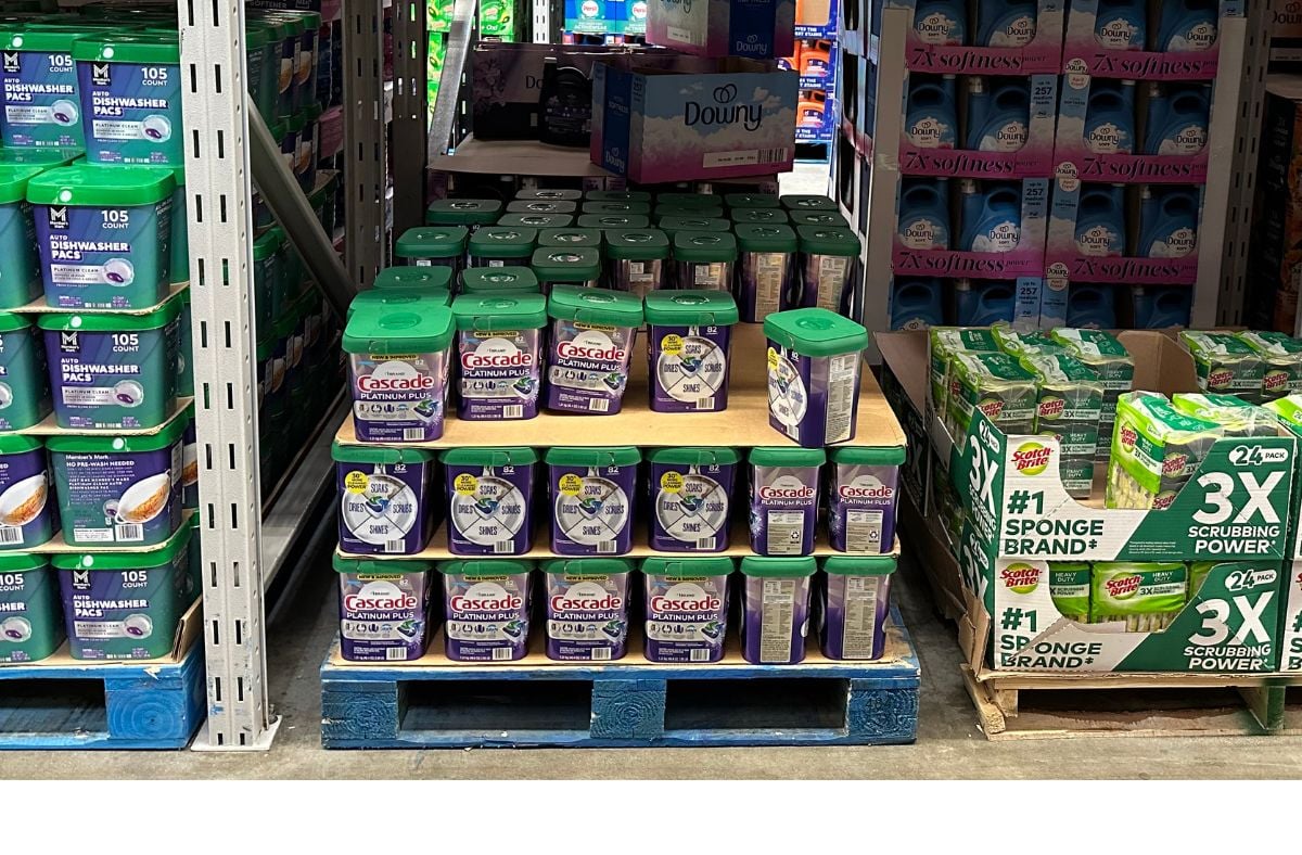 Cascade Platinum Plus Dishwasher Pods