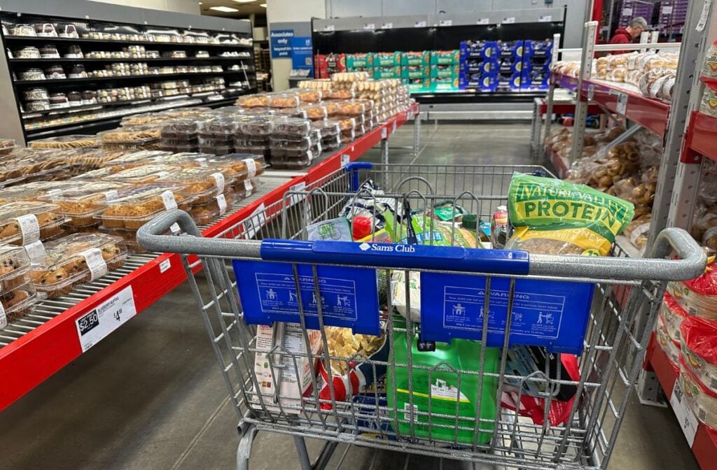 sam's club cart