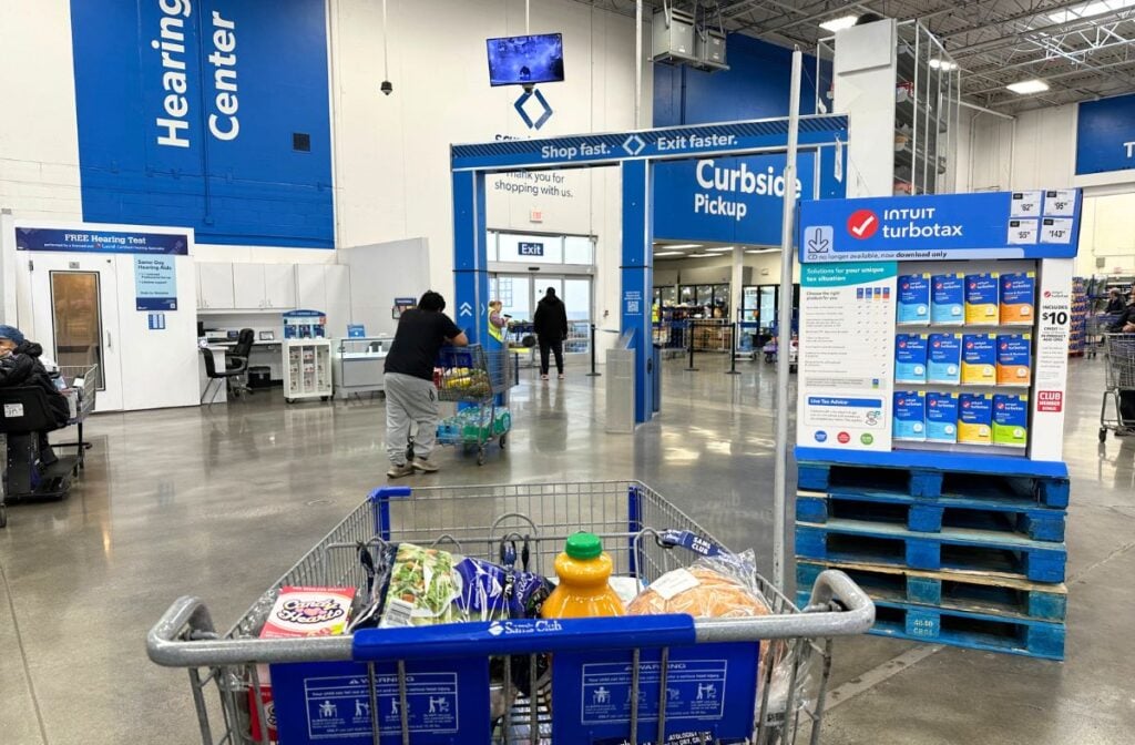 sam's club cart