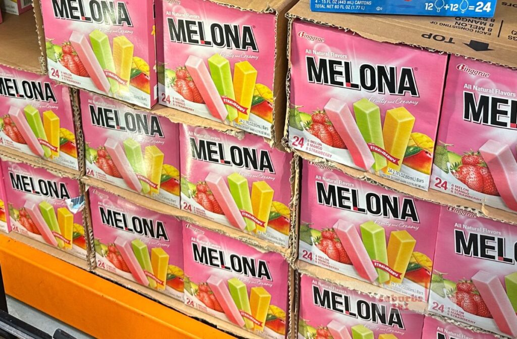 Melona Mango, Strawberry & Melon Frozen Dessert Bars